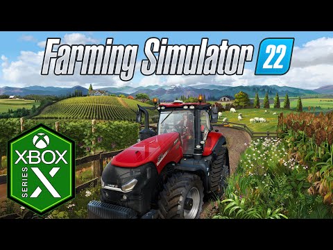 Farming Simulator 22 Xbox Series X Gameplay [Optimized] [Xbox Game Pass]