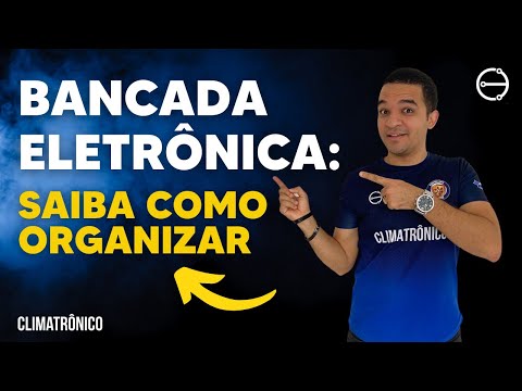 Vídeo: Como organizar a bancada para manutenção de AR: 7 passos