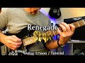 Renegade - STYX. Guitar Lesson / Tutorial.