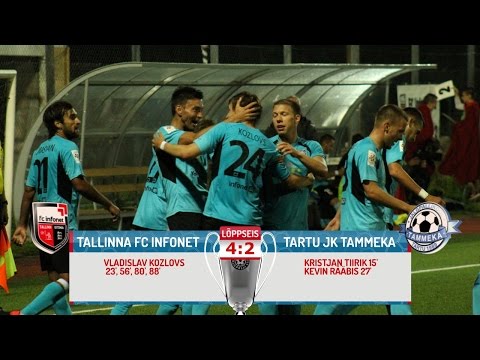 XXIV voor 2015: Tallinna FC Infonet - Tartu JK Tammeka 4:2 (1:2)