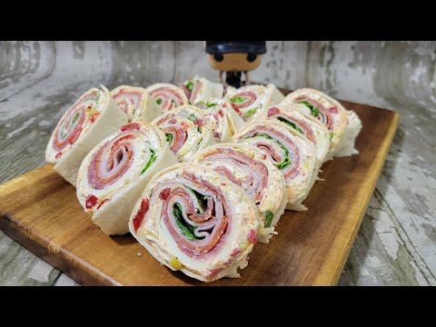 Simple Italian Pinwheels