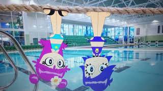 Hi Hi Puffy AmiYumi Short: This Pool Piggies