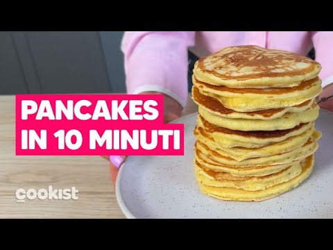 PANCAKES perfetti in 10 MINUTI: la ricetta DEFINITIVA per farli SOFFICI E ALTI 🥞