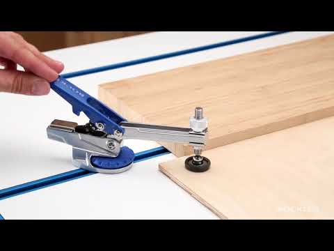 Rockler 48 Universal T Track With Hold Down Clamps