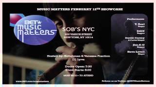 RAIN 910 - BET Music Matters Live Performance Feb. 12th at SOB'S in NYC!