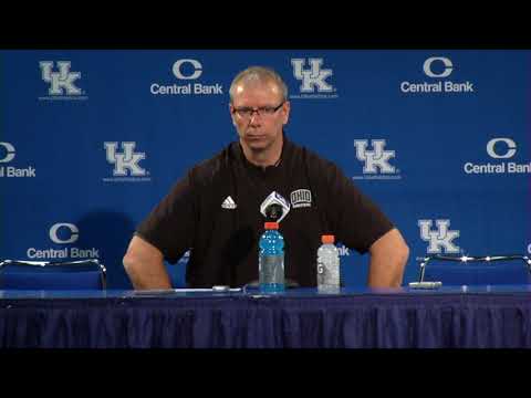 Ohio Men's Basketball 2021-2022: Jeff Boals Postgame Press Conferences v. Kentucky