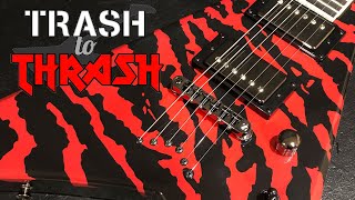 Video thumbnail for Trash to Thrash #45 - KING RHOADS (Kerry King inspired Jackson JS32T Rhoads) by GuitarGuts