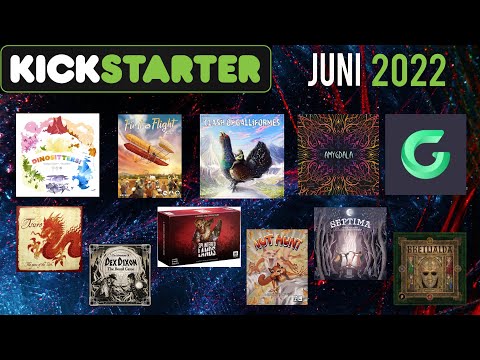 Brettspiele auf Kickstarter & Gamefound im Juni 2022!