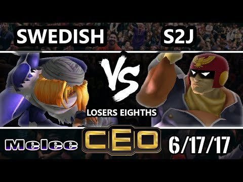 CEO 2017 Smash Melee - RNG | Swedish (Sheik) vs Tempo | S2J (Captain Falcon) SSBM L7ths