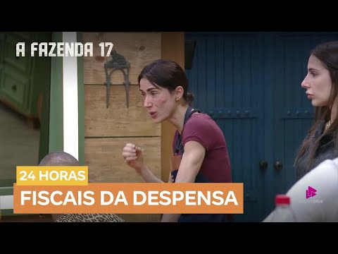 Michelle define divisão de alimentos entre os peões para a próxima semana | A Fazenda 17