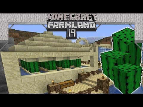 Farm di Cactus AUTOMATICA!!! / Minecraft - Farmland Ep. 19 [Tutorial ITA]
