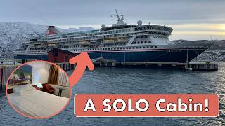 What does a SOLO Cabin Look Like on a 38 Year Old Cruise Ship? Here's a Tour!