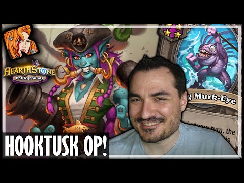 HOOKTUSK WILL ALWAYS BE OP! - Hearthstone Battlegrounds