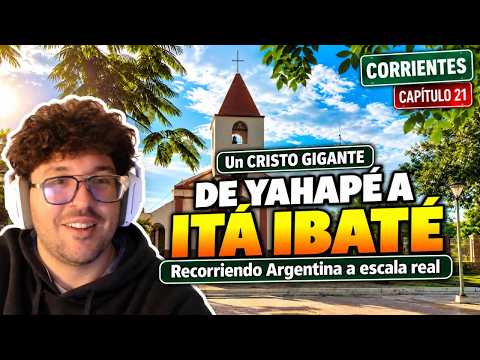 Un CRISTO GIGANTE tallado en una sola pieza de madera 🛩️ Itá Ibaté, Corrientes #21
