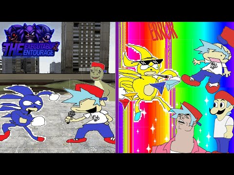 FNF VS SANIC // Old Garry's Mod // Song "Too Fest" █ Friday Night Funkin' █