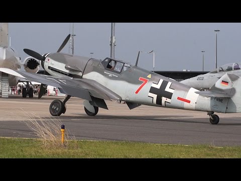 Roskilde Airshow 2015, Messerschmitt Bf (Me) 109, Spitfire Mk. XVI, P-51D Mustang