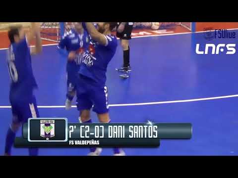 Gol Dani Santos (2-0) FS Valdepeñas - Tenerife Iberia Toscal. J20, 2Div. LNFS