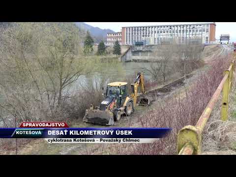Tv SEVERKA-Cyklotrasa Kotešová-Považský Chlmec
