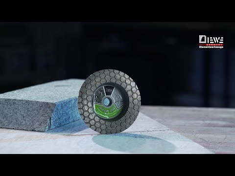 DIEWE Wave Cup Diamant-Schleiftopf mit M14 Aufnahme zum Modellieren