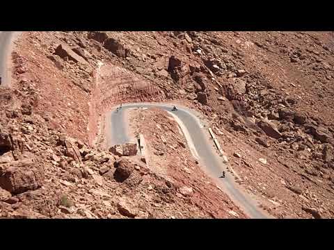 KTM adventure tours Helmet cam Morocco December 2016
