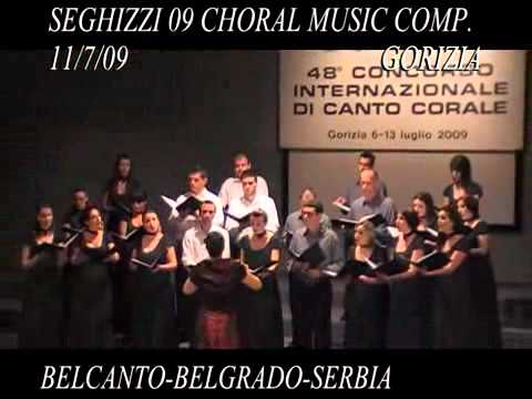 Seghizzi 2009 Choral Music Competition 11/7/09