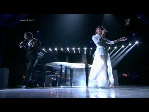 The Voice Russia 2014. The Battles. Simona Da Silva vs Ramin Alkhanski sing 'Say something'