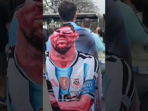 Fans flood Buenos Aires ahead of Messi’s final international match