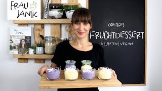 Fruchtdessert/ -creme aus Seidentofu | vegan