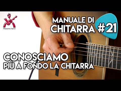 Lezione 21 - conosciamo più a fondo la chitarra - Nuovo Manuale di Chitarra  - Varini
