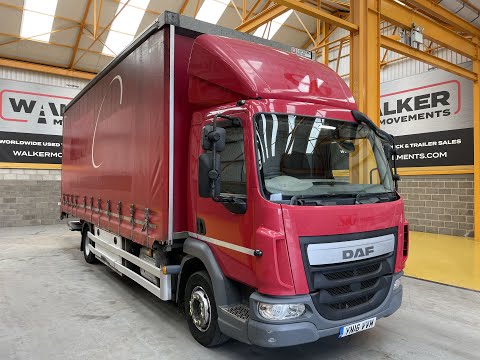New In Stocklist For Sale: DAF LF180 12 TONNE *EURO 6* CURTAINSIDER – 2016 – YN16 VVM