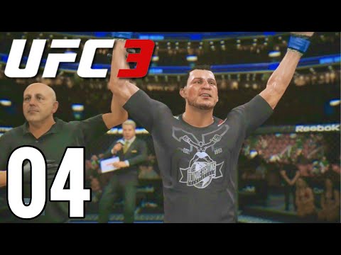 UFC 3 Career Mode Walkthrough Part 4 - HUGE FIGHT!