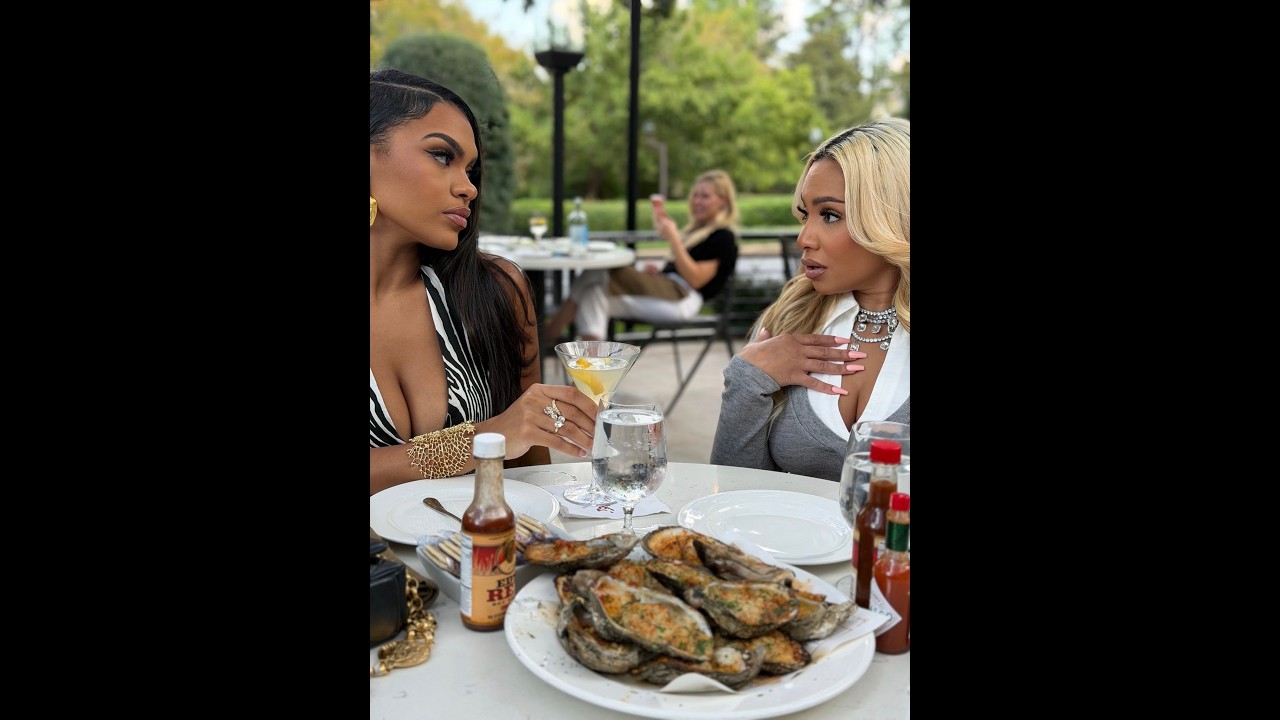 When Shayla spills some hot tea on Anthony!