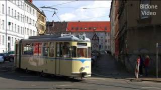 preview picture of video 'Straßenbahn Leipzig - historische Gotha Bahn - Tram'