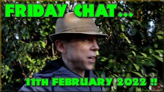 Friday Chat - First walk with new camera, 3p Bet, Great White Shark and Stuff !
