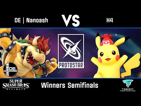 DE | Nanoash (Bowser) vs H4 (Pikachu) - Winners Semifinals - Protostar #18