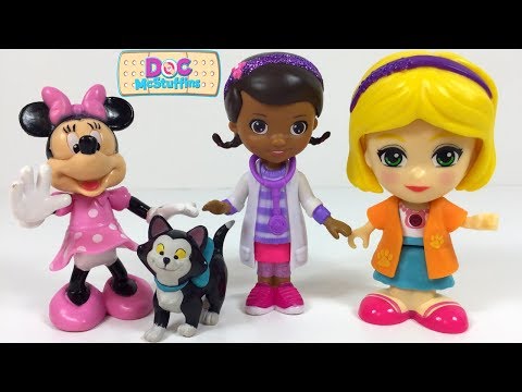 V-TECH FLIPSIES EVA MIT IHR PONY HAZEL UND DOC MCSTUFFIN BEHANDELT DIE PATIENTEN FIGARO IST KRANK