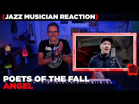 Jazz Musician REACTS | Poets of the Fall "Angel" | MUSIC SHED EP293