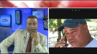 Padre de Emely Peguero conversa por vía telefónica con Félix Victorino