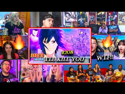 Sasuke Vs Danzo🔥👀 | It's Time for Revenge!!🤯 Shippuden 209 REACTION MASHUP 疾風伝 海外の反応