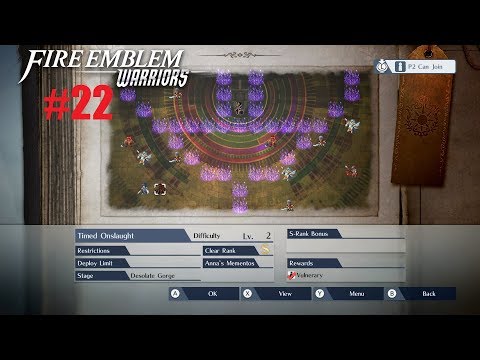 Fire Emblem Warriors - Walkthrough History Mode Invisible Ties Part 1! (Nintendo Switch)