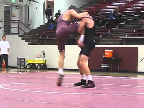 SA vs MSAC Wrestling Duel Meet 2010 - 141 Pounds: Kyle Chene vs Andrew Knox
