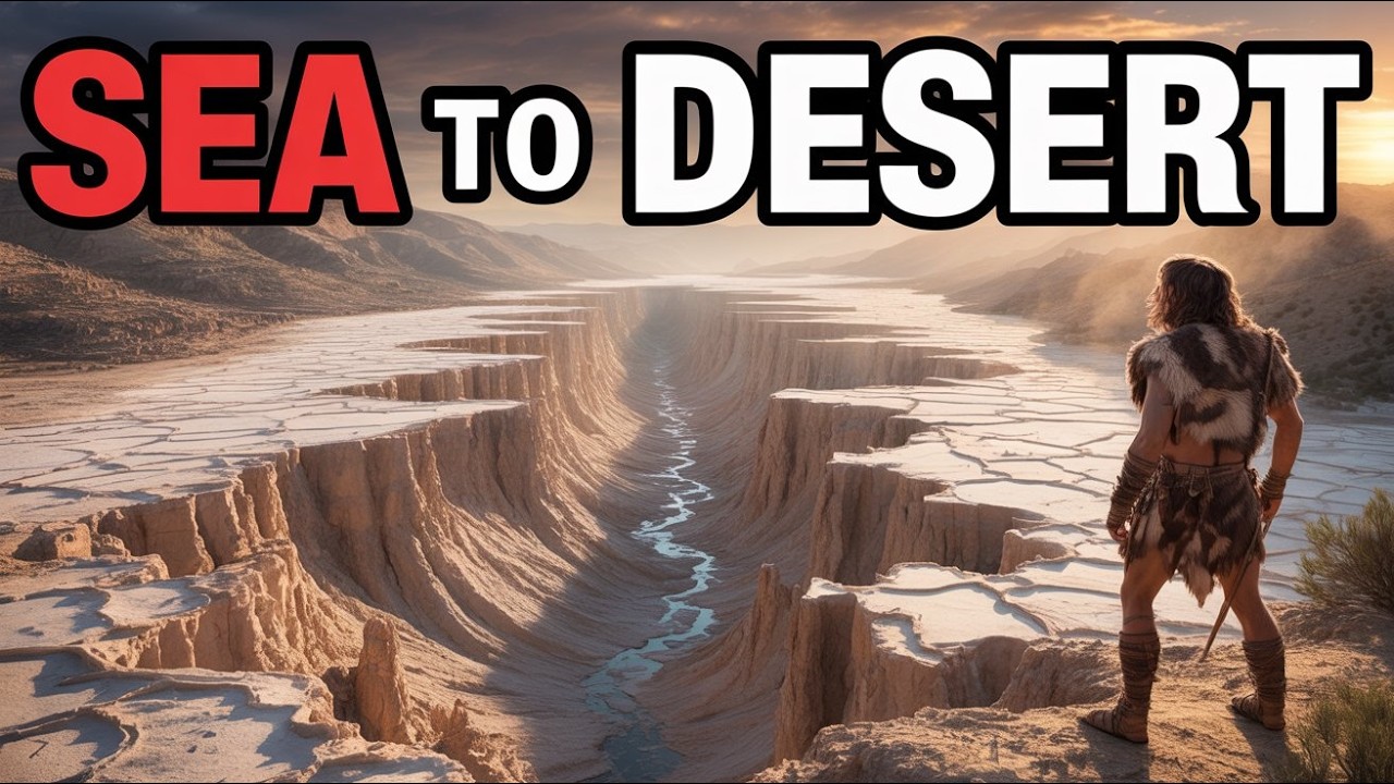 When the Mediterranean Sea Was a Dry Desert (The Messinian Salinity Crisis) | History for Sleep