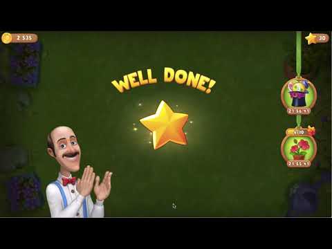 Gardenscapes level 31-40 nonstop