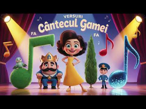 🌈 Cântecul Gamei - Paradisul Copiilor🌈
