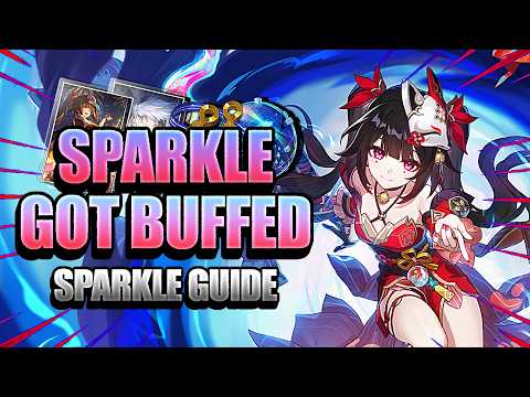 *BEST* Sparkle Guide/Build - Kit, Relics, Ornament, Lightcone, Team, And Eidolon - Honkai: Star Rail