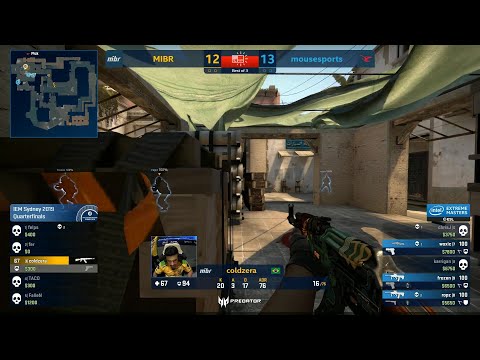 coldzera 1v3 clutch vs. mousesports | IEM SYDNEY 2019