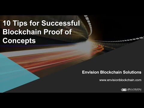 10 Tips for a Successful Blockchain POC