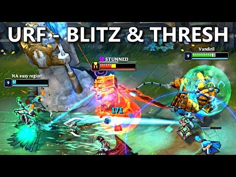 URF - Blitzcrank + Thresh Montage