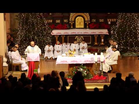 Misa polnoćka u župiti Tolisa 2014