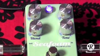 Video thumbnail for Keeley Seafoam Chorus Pedal demo with Suhr Strat & Dr Z M12 by gearmanndude